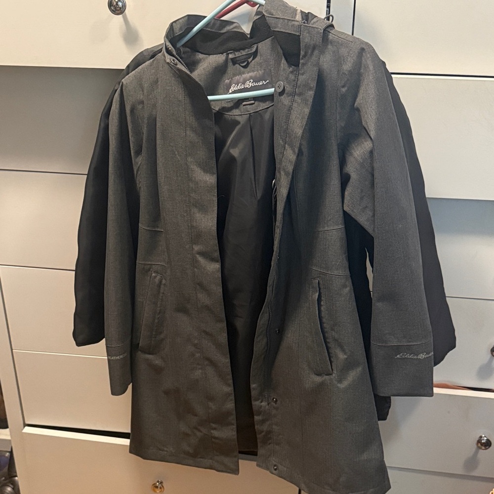 Eddie Bauer Girl on the Go insulated trench coat